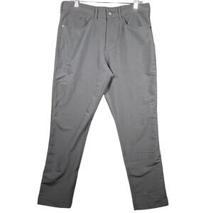 Panama Jack Men Pants Gray Commuter Travel Live In Comfort Stretch 34x32 (34x29)